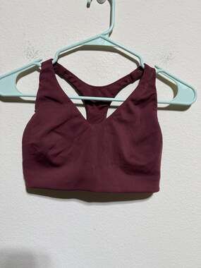 Lululemon Align V-Neck Bra Racerback Burgundy